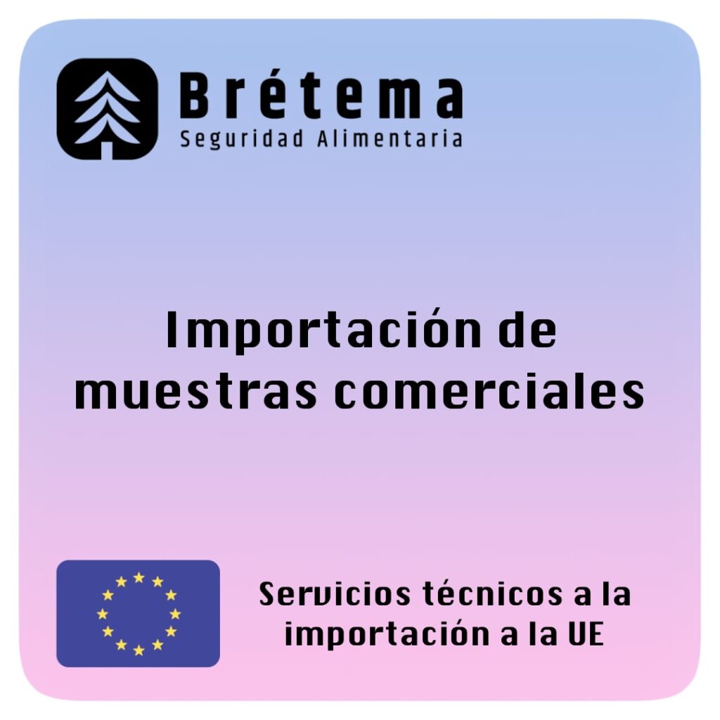 Importación de muestras sin caracter comercial